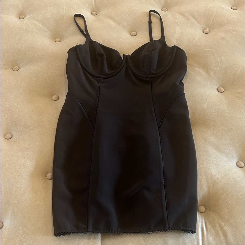 Black Bustier Top